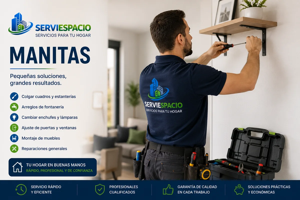 Manitas: trabajos realizados por serviespacio